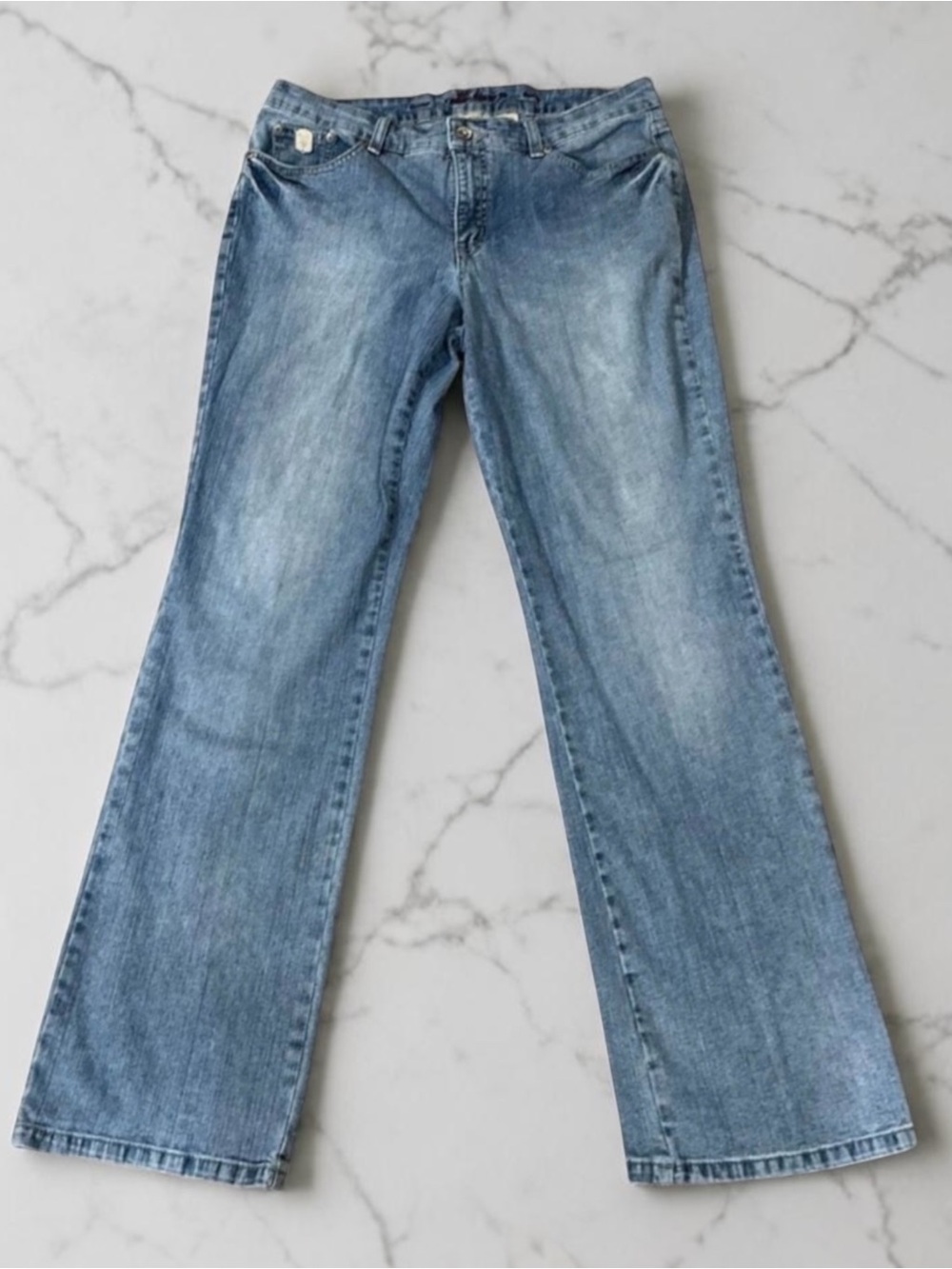 Ruff Hewn Women's Boot Cut Jeans - Blue